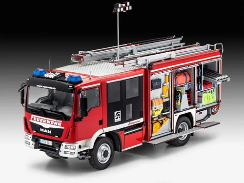 Vista 11 de Revell Alemania Schlingmann HLF 20 MAN TGM Euro 6 Modelo Kit