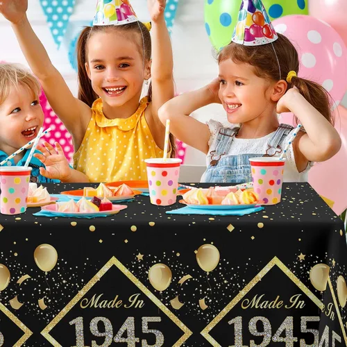 Vista 6 de Manteles de cumpleaños B-MadeIn-000 (1944)