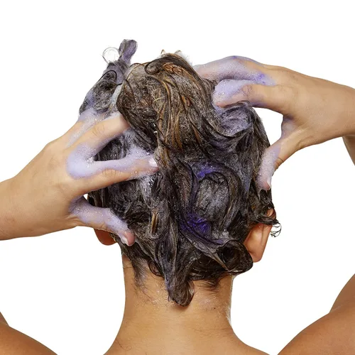 Vista 7 de L'Oréal Professionnel Paris Champú morado que deposita el color - Neutraliza los tonos amarillos no deseados para cabello natural, teñido