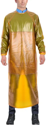 Vista 11 de SUJAN Traje Antisalpicaduras Delantal Impermeable Resistente a Químicos, Mono de PVC de Manga Larga Splash suit, chemical resistant smock, safety