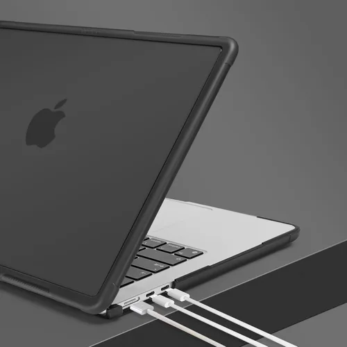 Vista 6 de MOSISO Funda compatible con MacBook Air de 15 pulgadas 2025 2024 2023 lanzamiento M4 A3241 M3 A3114 M2 A2941, carcasa rígida resistente de servicio