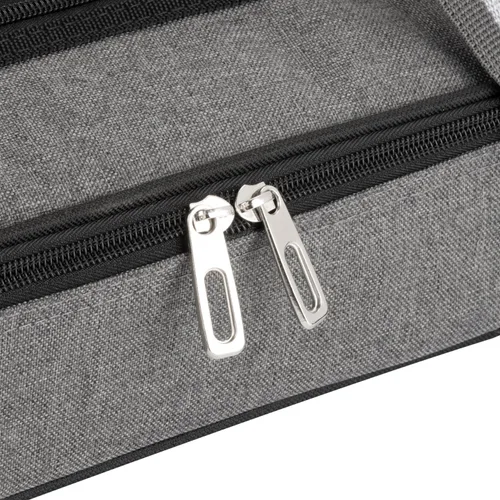 Vista 8 de Stack Store Plus More - Porta ollas gris aislada para alimentos calientes o fríos, porta lasaña para pícnic, comida compartida, comida al aire libre