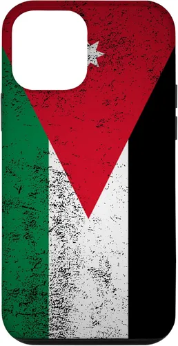 Vista 12 de iPhone 14 Grunge Jordan Flag Vintage Amman Western Asia Jordanian Gift Case