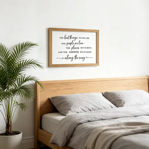 Vista 6 de CHDITB La mejor cosa de la vida, placa de madera enmarcada (40,6 cm × 27,9 cm), letrero de madera para pared y mesa con citas de versículos bíblicos
