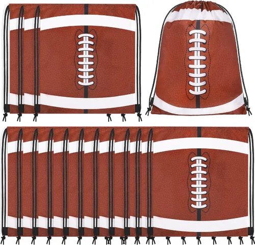 Vista 8 de durony Drawstring Gift Bags Party Favor Bag, 15.8 x 13.4