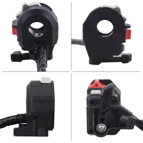 Vista 2 de JINGKE Control del manillar izquierdo Motor Start Run Off Interruptor de faros y SwitchRelé solenoide de arranque para Yamaha ig Bear 250 400 Bruin