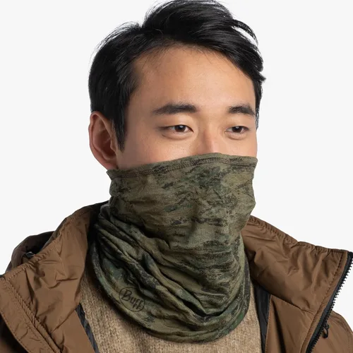Vista 3 de BUFF Polaina de cuello de lana merina ligera 100% lana de origen ético, versátil, máscara facial que regula la temperatura, tamaño adulto