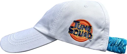 Vista 3 de CurlCap Gorra sin parte trasera para cabello natural, gorra de béisbol forrada de satén para mujer