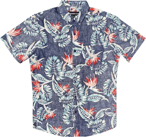 Vista 81 de Molokai Surf - Camisas hawaianas de manga corta con botones y corte ajustado