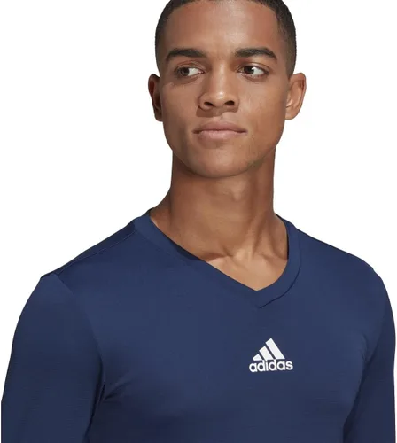 Vista 4 de adidas Camiseta de la base del equipo para hombre, Team Royal Azul