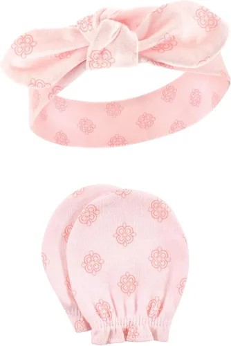 Vista 61 de Hudson Baby Conjunto de diadema de algodón y manoplas para rascar para bebé