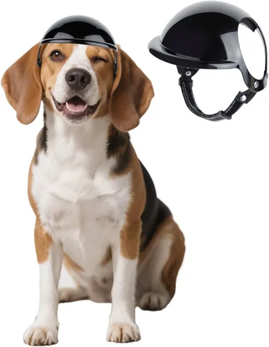 Vista 10 de Namsan - Cascos de perro para perros pequeños, casco para perros pequeños con orificios para las orejas, cascos de seguridad para cachorros