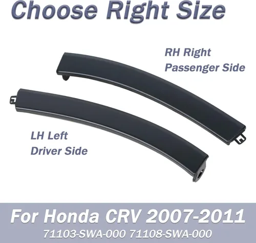Vista 4 de Para Honda CRV 2007-2011 parachoques delantero rueda Fender ceja moldeo ajuste izquierda