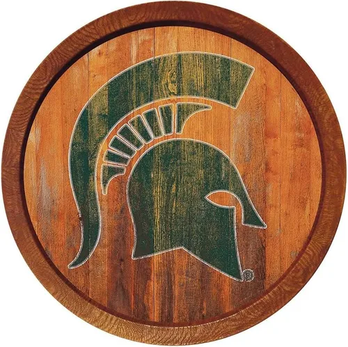 Vista 100 de The Fan Brands NCAA Alabama Crimson Tide: "Faux" - Letrero de barra del equipo deportivo, decoración para el hogar, dormitorio, garaje, oficina
