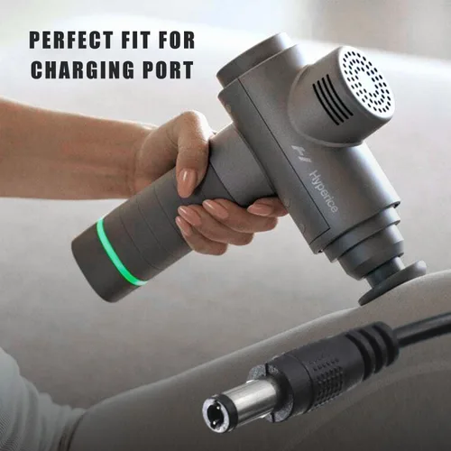 Vista 2 de Cargador de repuesto de 18 V compatible con Hyperice Hypervolt 2 Pro, Hypervolt 2, Hypervolt Go, Hypervolt Go 2, Vyper 3 masajeador pistola