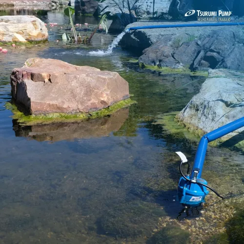 Vista 7 de Bomba sumergible Tsurumi Pump HS2.4S para desperdicios con agitador 1/2 HP 115V 2 pulgadas de descarga Ideal para aplicaciones de desagüe con arena