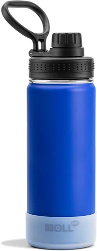 Vista 48 de Botella de agua de 12 oz para niños de acero inoxidable con aislamiento al vacío de boca ancha Botella de agua deportiva - Pequeña botella de agua