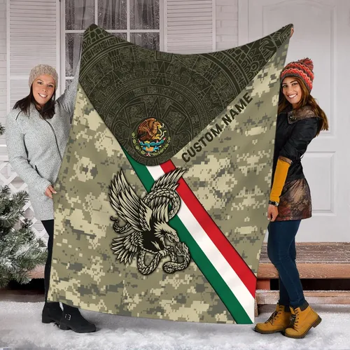 Vista 26 de Manta de México personalizada con nombre para hombres y mujeres, manta personalizada con bandera de México, manta de bandera mexicana, regalo