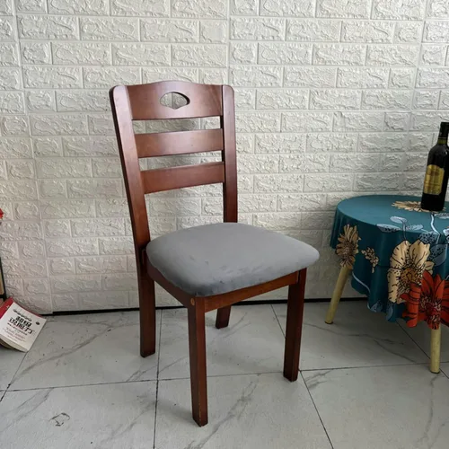 Vista 15 de Juego de 6 fundas de asiento de terciopelo para sillas de comedor, fundas de asiento elásticas para sillas de comedor, fundas de asiento lavables
