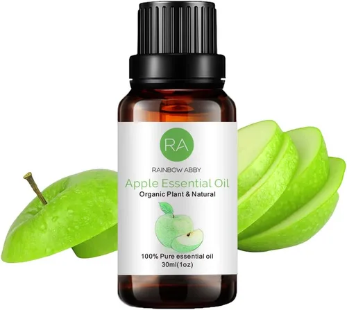Vista 6 de Aceite esencial de manzana (1.0 fl oz), 100% puro aceite de manzana orgánico natural para difusor, masaje, cuidado de la piel, yoga