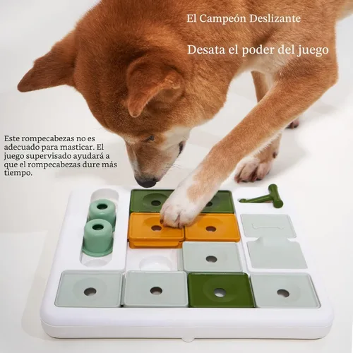 Vista 2 de Barkwhiz Juguete Rompecabezas para Perros de 3 Niveles, Estimulación Mental para el Aburrimiento y Perros Inteligentes, Rompecabezas de Golosinas