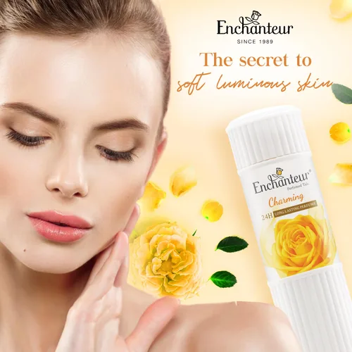 Vista 3 de Enchanteur Talco perfumado, encantador, 8.82 oz