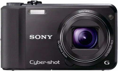 Vista 2 de Sony Cyber-Shot DSC-HX7V 16.2 MP Exmor R CMOS Cámara fotográfica digital con zoom óptico de gran angular de 10x, panorama de barrido 3D y video HD