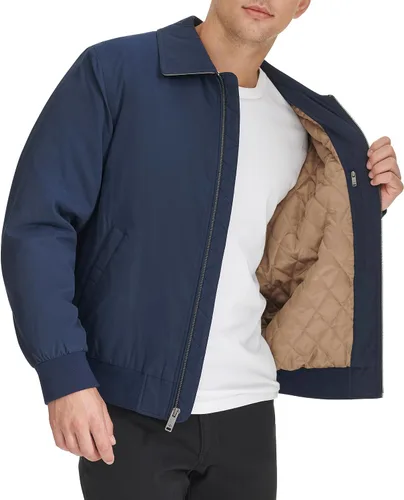 Vista 4 de Dockers Chaqueta bomber de golf Microtwill para hombre
