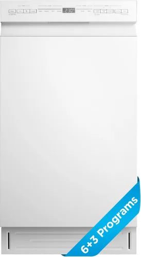 Vista 10 de Midea - Lavavajillas integrado de 18 pulgadas, 8 ajustes de lugar, bañera de acero inoxidable