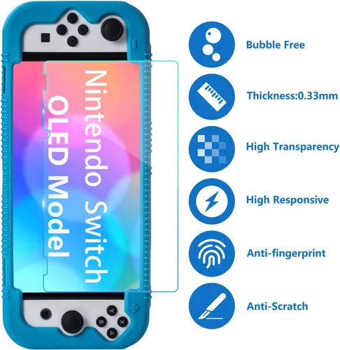 Vista 6 de Funda OLED de silicona para interruptor de todo
