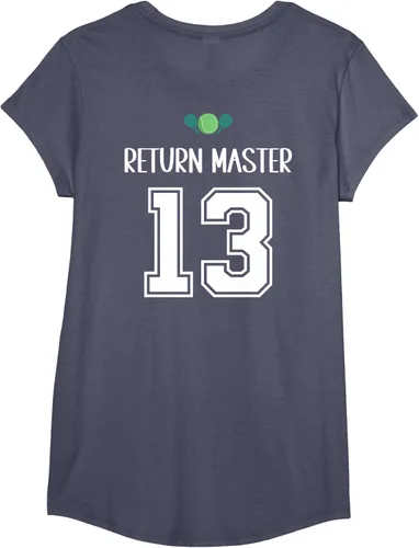 Vista 16 de Camiseta divertida del grupo de tenis de pádel para el equipo de pádel