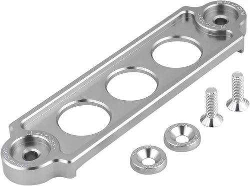 Vista 10 de Fydun Soporte de amarre de batería, batería de carreras de coches, bloqueo de soporte de sujeción anodizado para Civic/CRX 1988-2000 (azul)