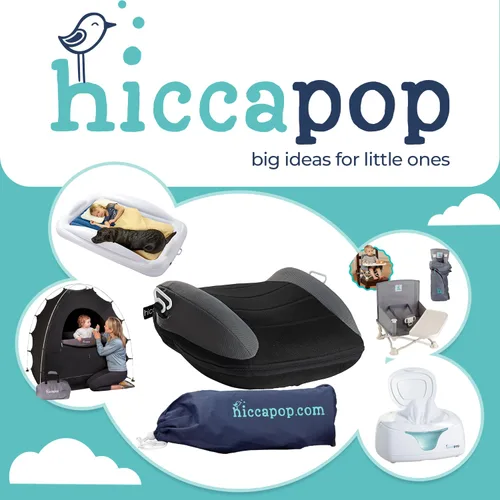 Vista 7 de Hiccapop UberBoost Asiento Elevador Inflable para Automóvil Asiento Elevador Estrecho sin Respaldo Inflable para Viajes Asiento Elevador Negro