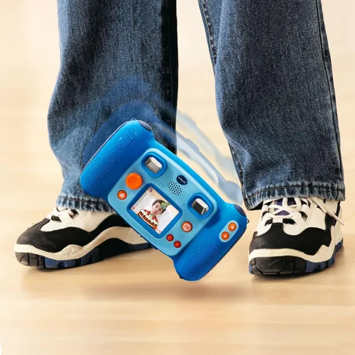Vista 7 de VTech KidiZoom Camera Pix, Azul (Empaque sin Frustraciones)
