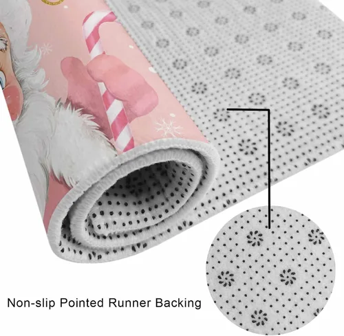 Vista 3 de Tapete para puerta de baño y cocina, antideslizante, absorbente, para interiores y exteriores, tapete para puerta delantera, tapete lavable, diseño