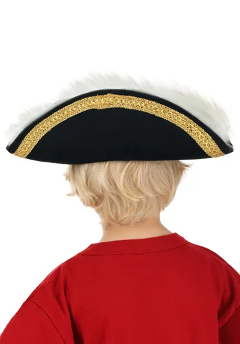 Vista 2 de Sombrero Elite del Capitán Garfio para Niños Pequeños Multicolor