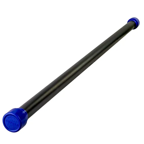 Vista 8 de CanDo Jumbo WaTE Bar - Barra de ejercicio con peso de 20 libras, color negro, para entrenamiento de fuerza, tonificación y terapia física
