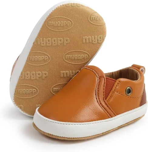 Vista 4 de Zapatos para bebés niños y niñas, suela suave, mocasines Oxford, zapatos de cuna para recién nacidos, antideslizantes, para uniforme de boda