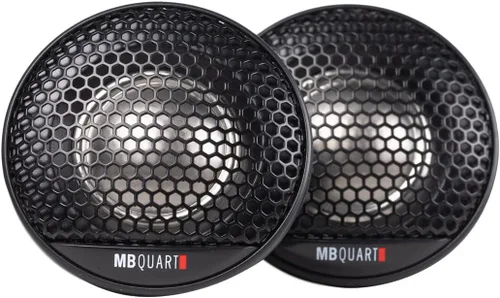 Vista 3 de MB Quart (4) Tweeters de audio para coche FT1-25 de 50 vatios RMS de 1 pulgada + crossovers