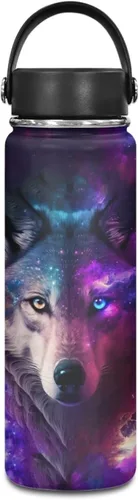 Vista 32 de ZOUTAIRONG Botellas de agua aisladas con asa para niños del 4 de julio, botella de agua metálica de acero inoxidable para niños, botella de agua