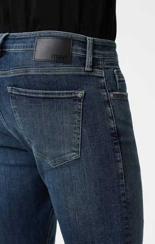 Vista 100 de Mavi Jake - Jeans para hombre, tiro regular, pierna ajustada