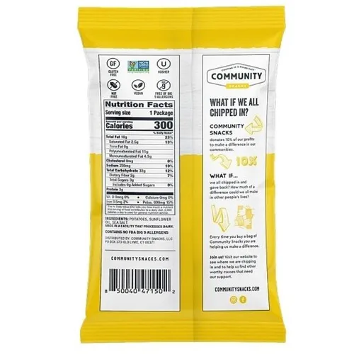 Vista 16 de Community Snacks Papas Fritas (All Mixed Up, 1 Onza (Paquete de 80))