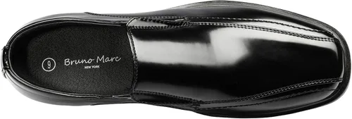 Vista 5 de Bruno Marc Men's Leather Lined Dress Loafers Shoes
