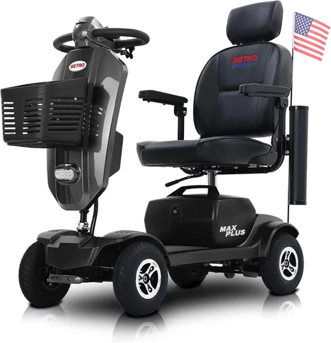 Vista 13 de Metro Mobility Scooter de movilidad de 4 ruedas para personas mayores, scooter eléctrico de movilidad de 300 libras de capacidad para adultos
