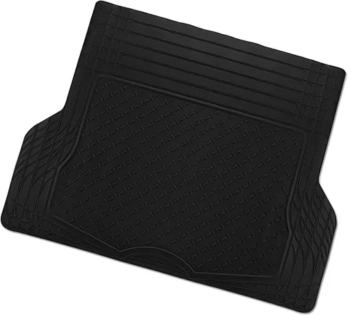Vista 2 de ZONETECH Alfombrilla Protectora de Goma para Todo Clima con Patrón Semi para Maletero de Carga - Alfombrilla de Piso de Maletero de Carga de Calidad
