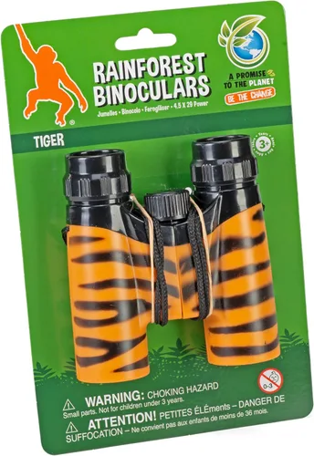 Vista 2 de Wild Republic Binoculares con estampado salvaje con estampado de tigre