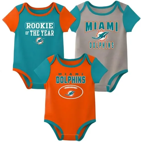 Vista 9 de Outerstuff NFL - Conjunto de 3 piezas para recién nacidos, novato, mameluco