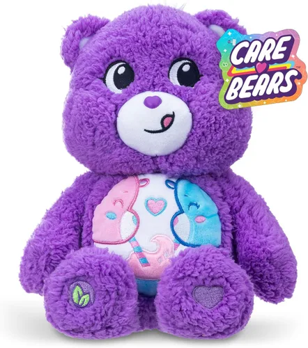 Vista 11 de Care Bears Peluche de tamaño mediano de 14 pulgadas - Oso acogedor para dormir
