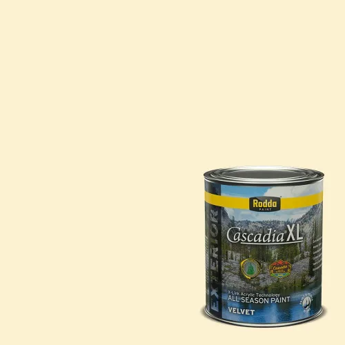 Vista 93 de Rodda Paint CASCADIA XL Pintura e imprimación satinada exterior en uno, cuarto de galón, pimienta de Jamaica