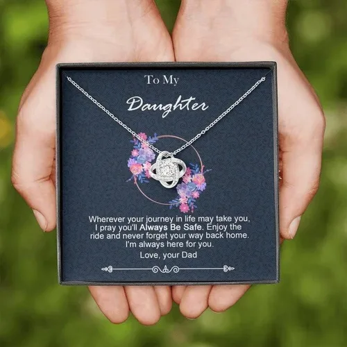 Vista 2 de Daughter Necklaces From Dad Gifts For Daughter From Father - To My Daughter Gifts From Dad - Daughter Gifts Daughter Jewelry For Christmas